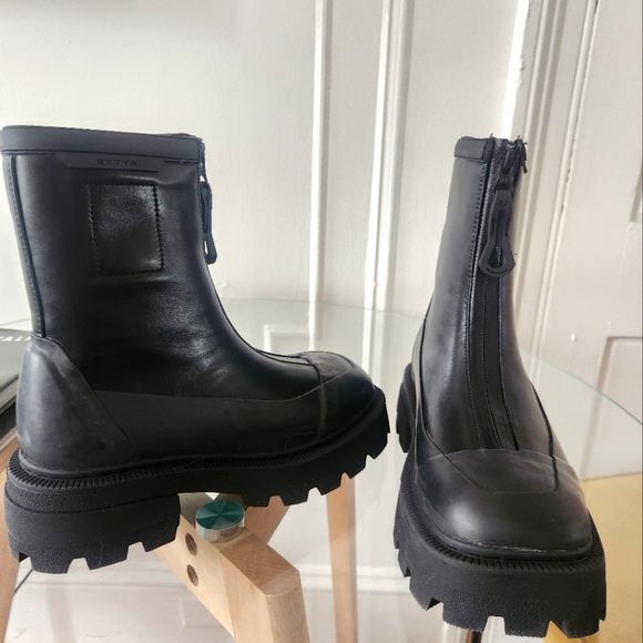 EYTYS black zipper boots - Picture 2 of 4